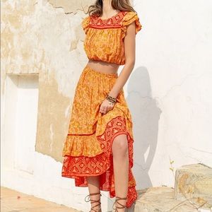 SHEIN Designer skirt and top set